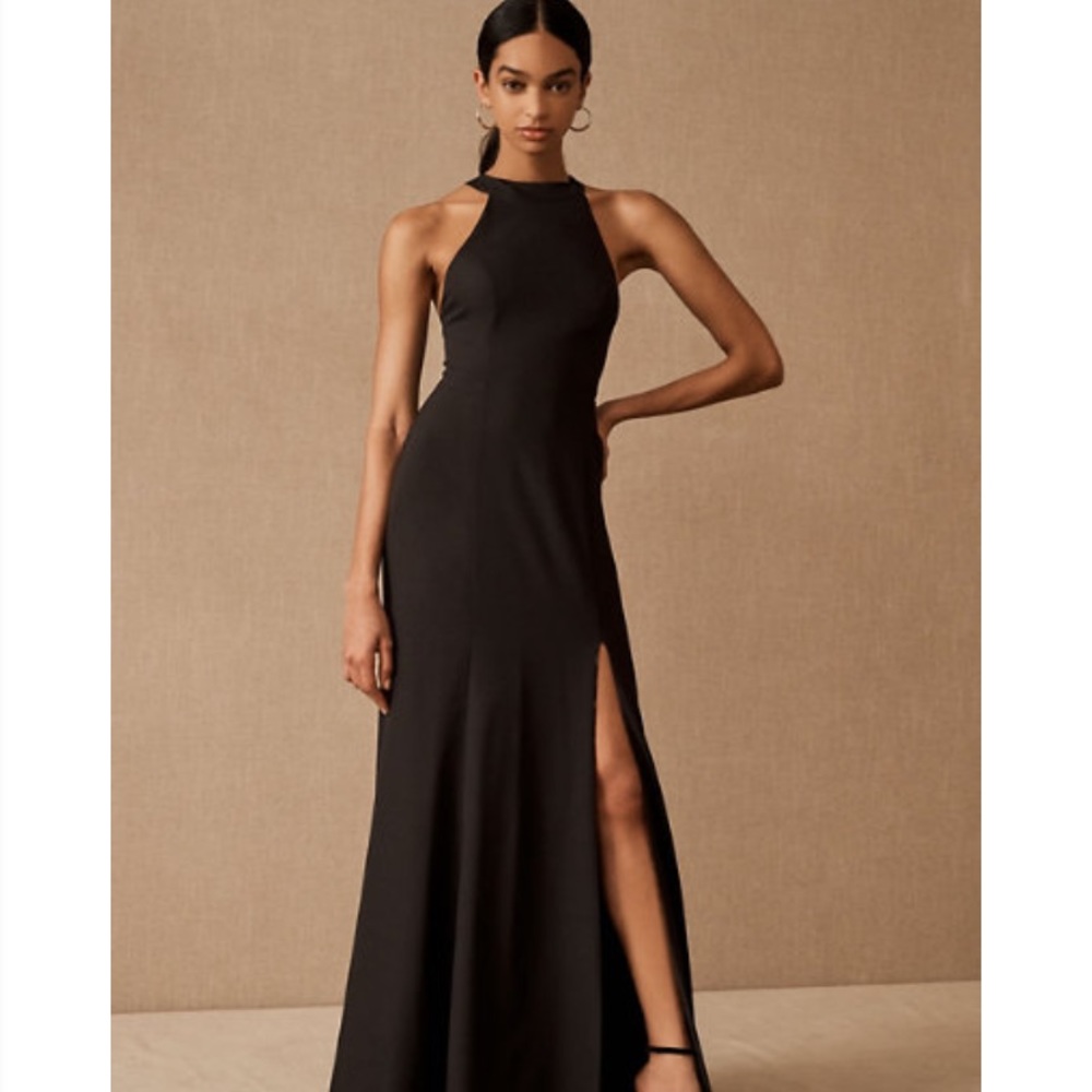 BHLDN- Serephina Crepe Maxi Dress - Worn once, dry cleaned, mint condition
